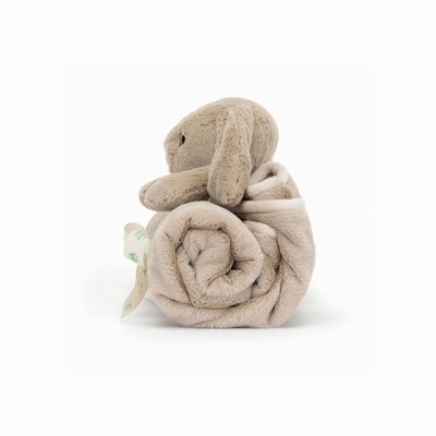 Jellycat Bashful Bunny Blankets New Zealand | QLVZW1372